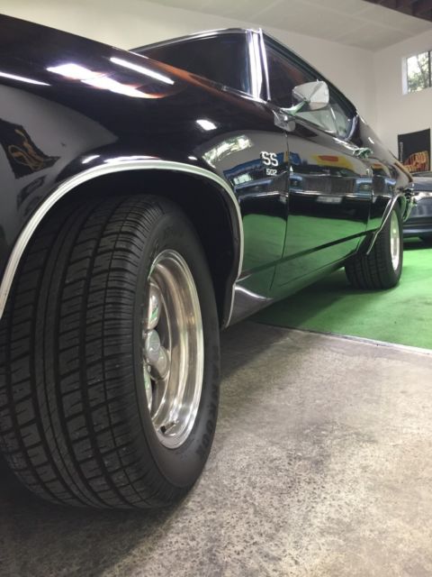 1969 Black Chevrolet Chevelle Coupe