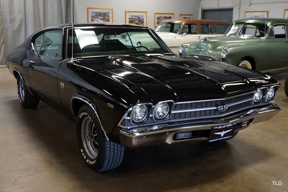 1969 Black Chevrolet Chevelle Coupe