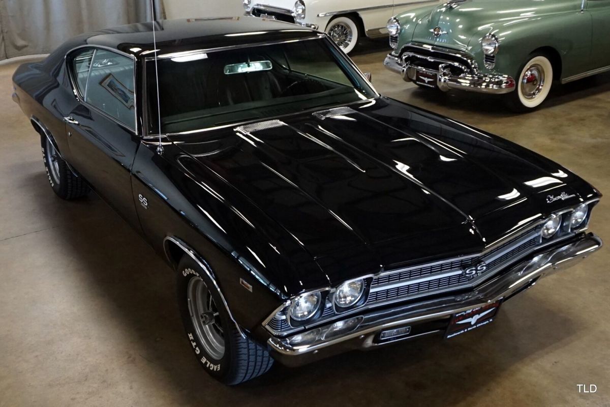 1969 Black Chevrolet Chevelle Coupe