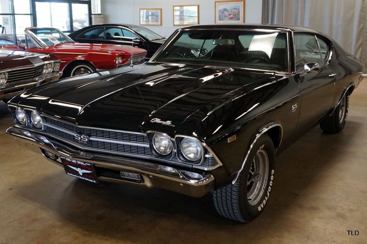 1969 Black Chevrolet Chevelle Coupe