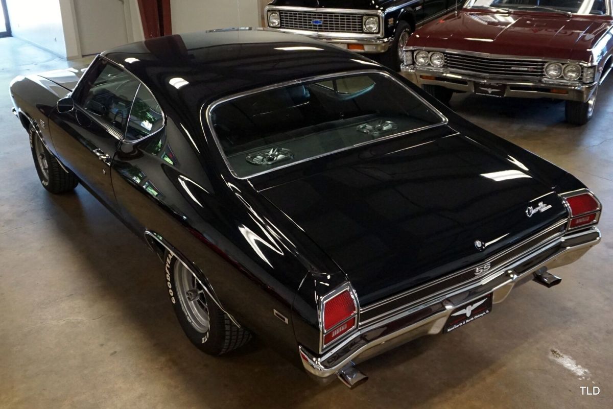 1969 Black Chevrolet Chevelle Coupe