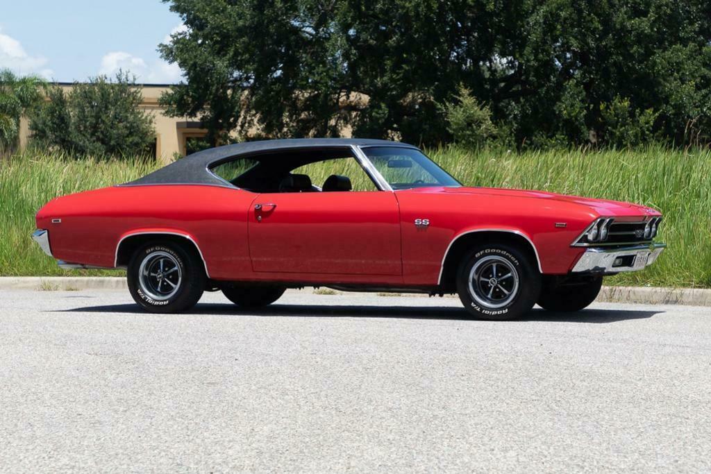 1969 Red Chevrolet Chevelle Super Sport