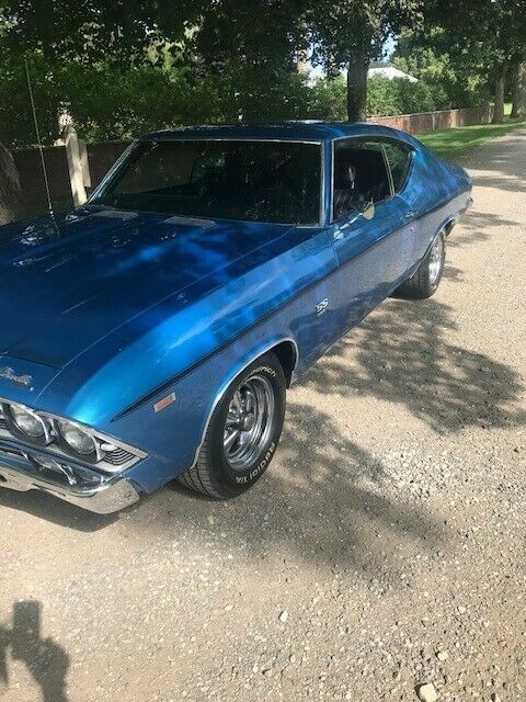 1969 Blue Chevrolet Chevelle Hardtop