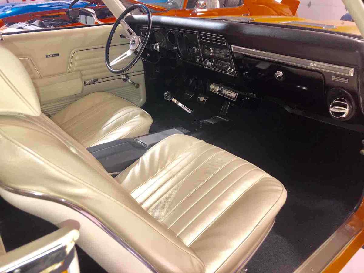 1969 Orange Chevrolet Chevelle SS