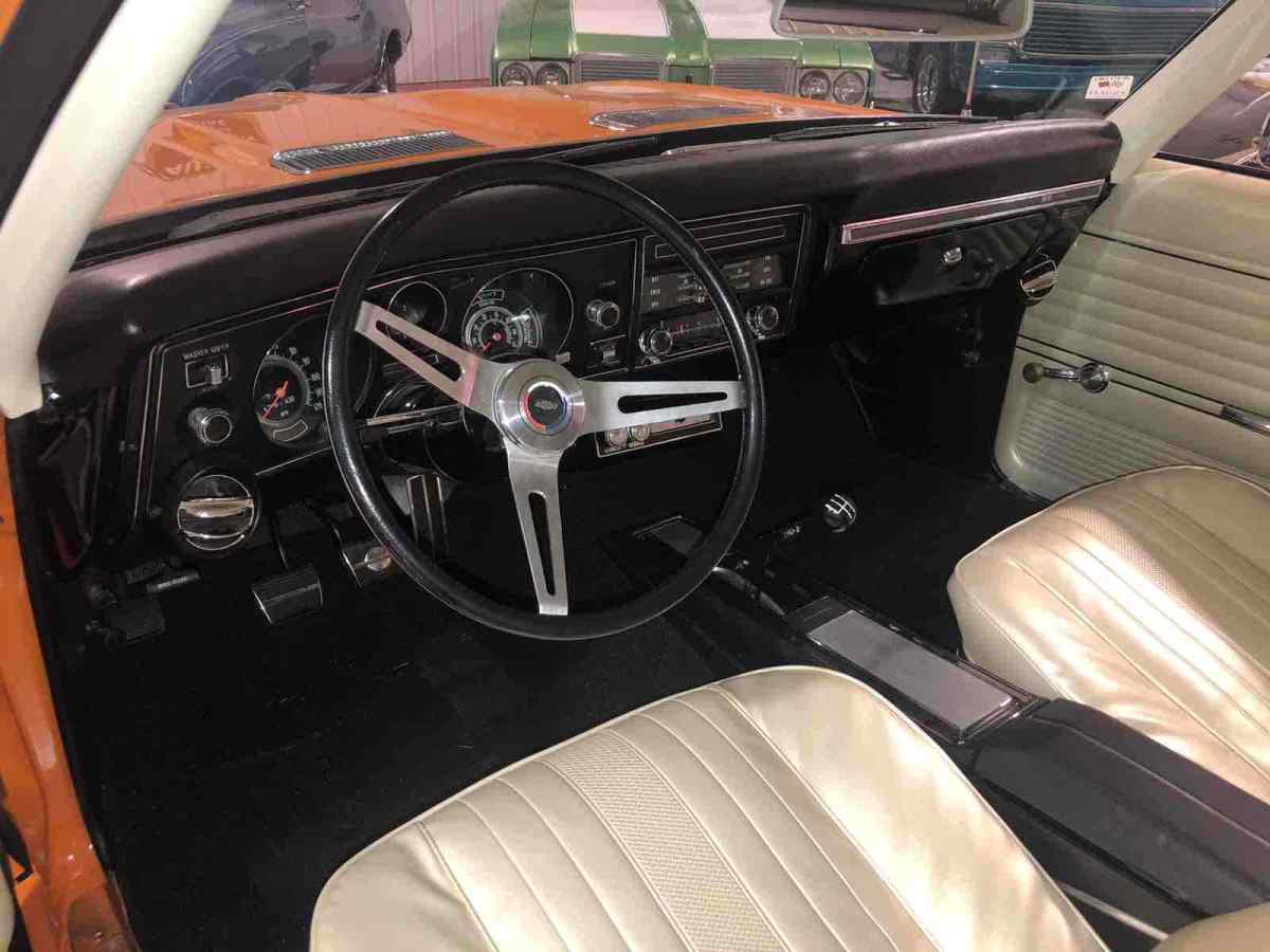 1969 Orange Chevrolet Chevelle SS