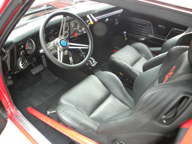 1969 Red Chevrolet Chevelle Coupe