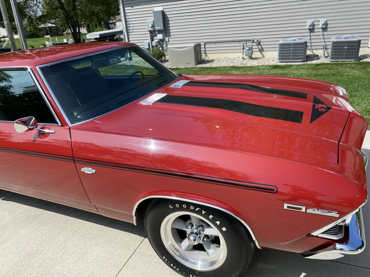 1969 Red Chevrolet Chevelle SS