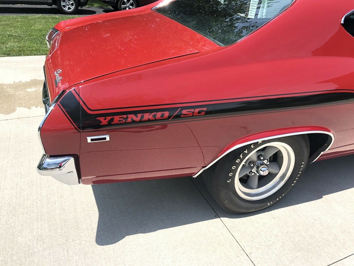 1969 Red Chevrolet Chevelle SS