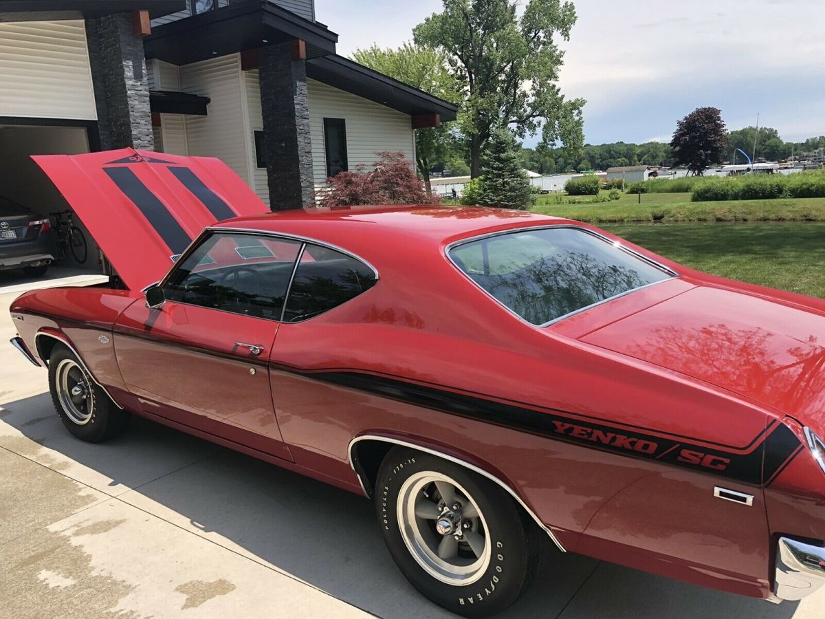 1969 Red Chevrolet Chevelle SS