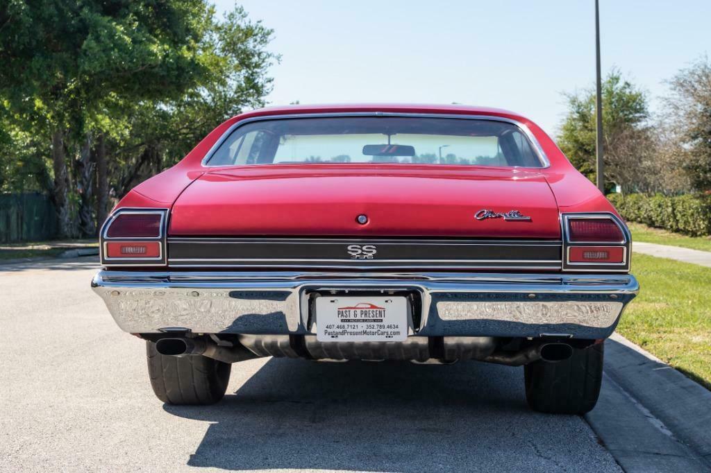 1969 Red Chevrolet Chevelle Coupe