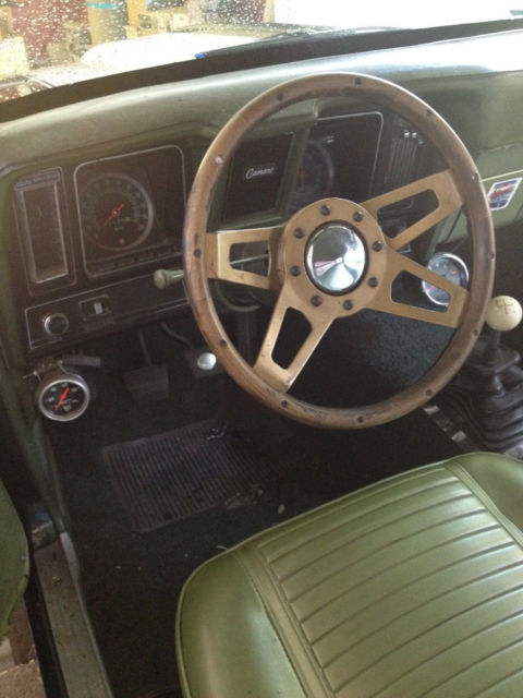 1969 Dark Green Chevrolet Camaro Coupe