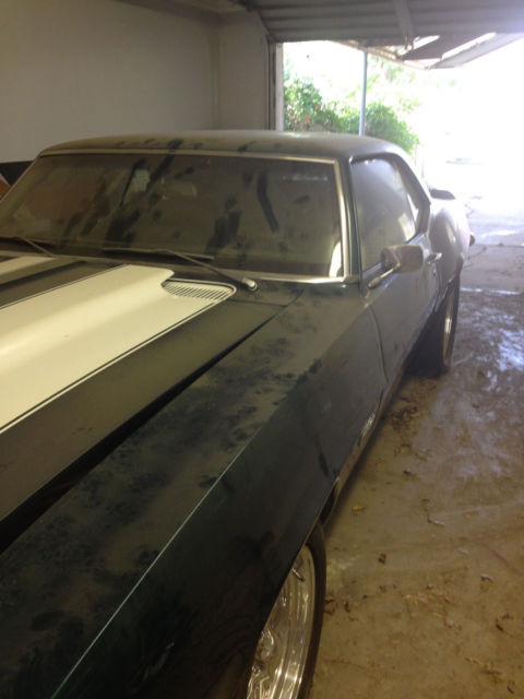 1969 Dark Green Chevrolet Camaro Coupe