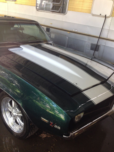 1969 Dark Green Chevrolet Camaro Coupe