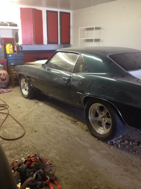 1969 Dark Green Chevrolet Camaro Coupe