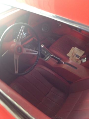 1969 Red Chevrolet Corvette Coupe