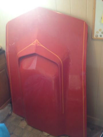 1969 Red Chevrolet Corvette Coupe