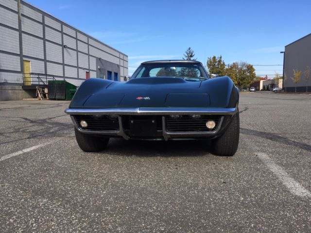 1969 Green Chevrolet Corvette Coupe