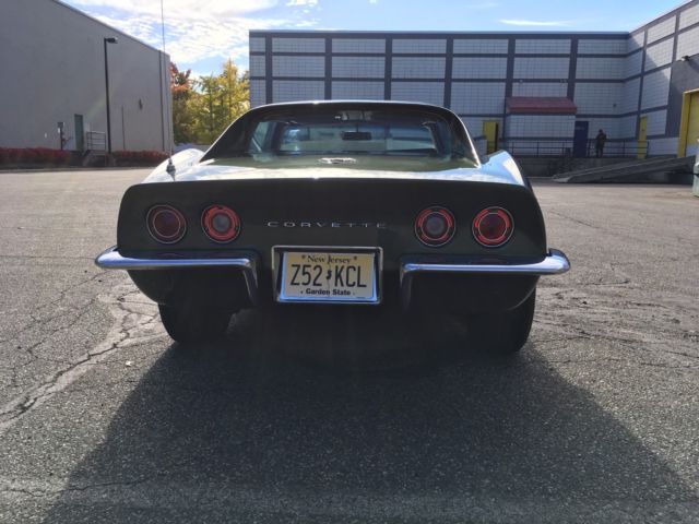 1969 Green Chevrolet Corvette Coupe