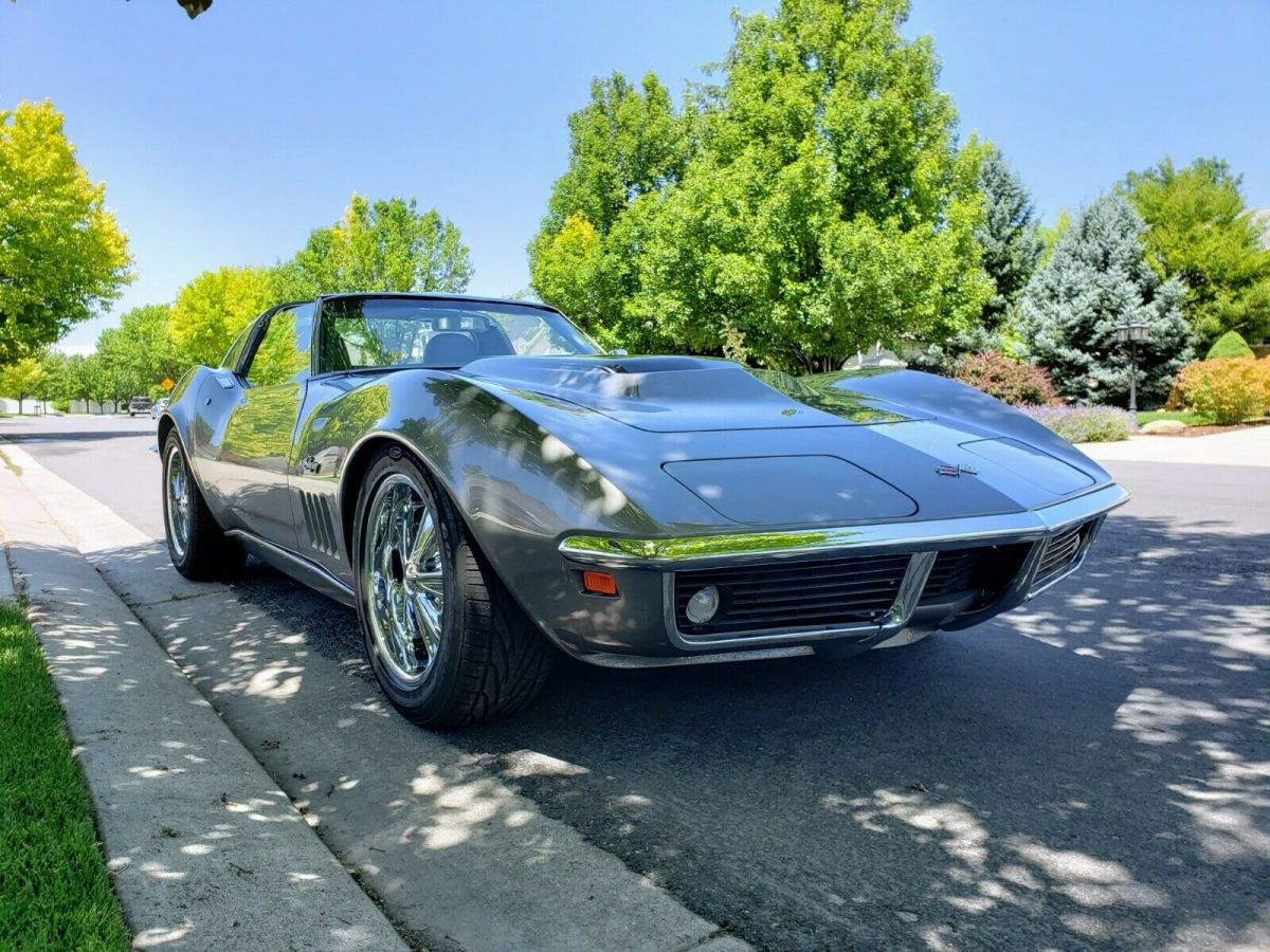 1969 Gray Chevrolet Corvette Coupe
