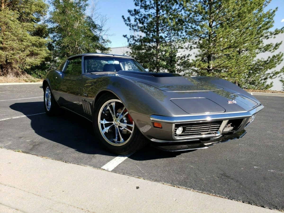 1969 Gray Chevrolet Corvette Coupe