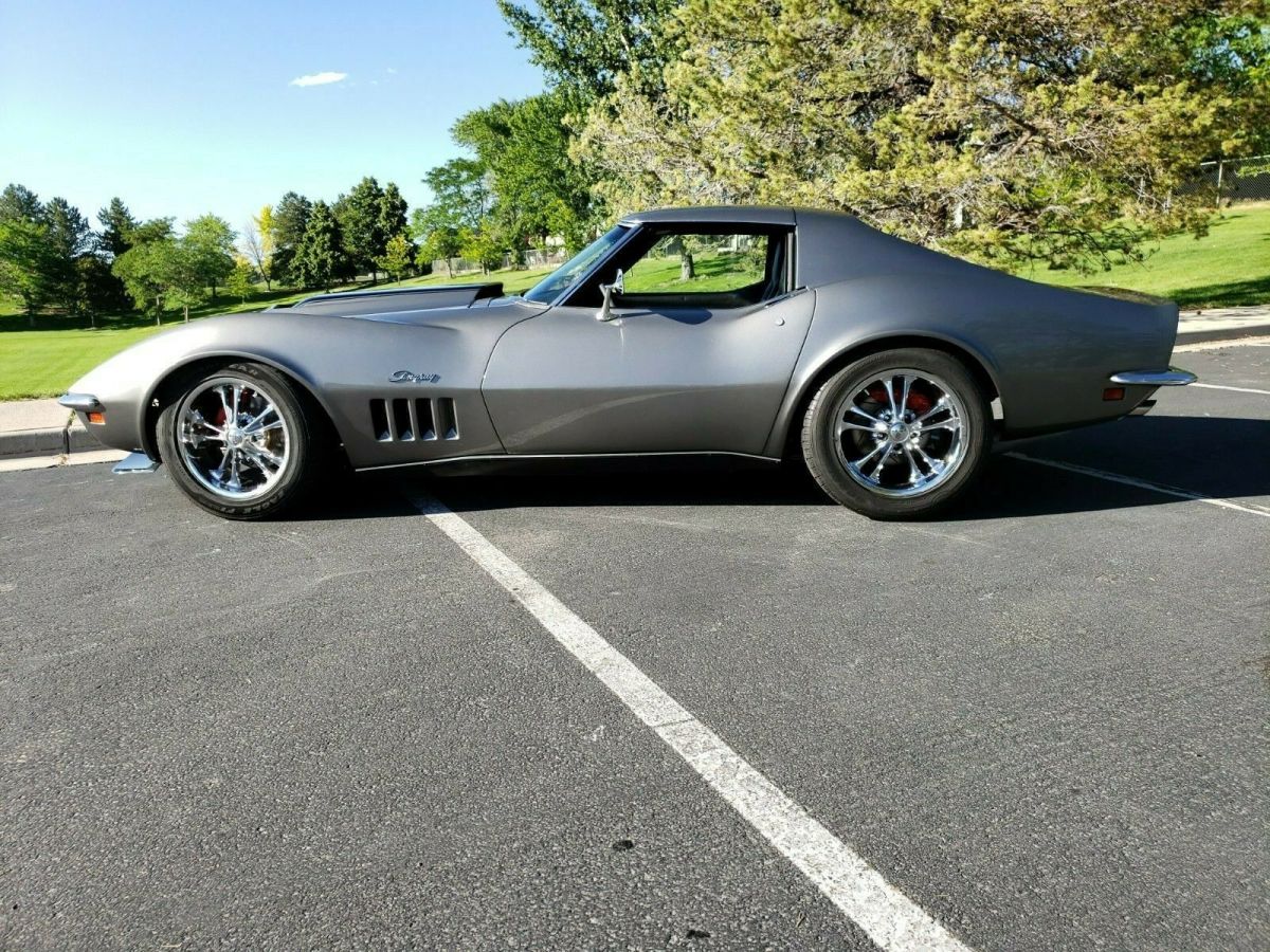 1969 Gray Chevrolet Corvette Coupe