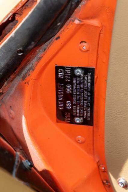 1969 Monaco Orange Chevrolet Corvette Stingray