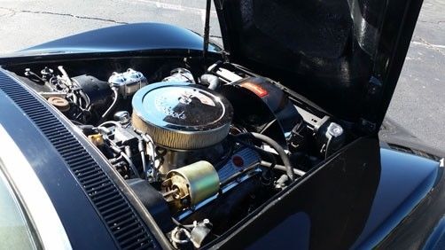 1969 Black Chevrolet Corvette --