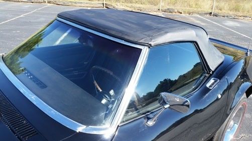 1969 Black Chevrolet Corvette --