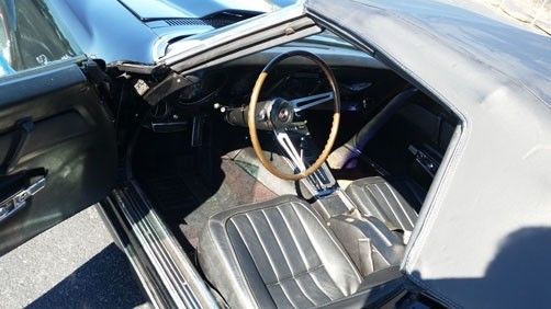 1969 Black Chevrolet Corvette --