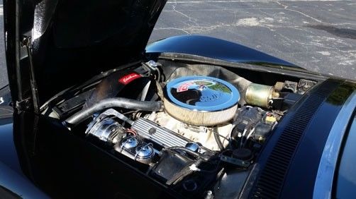 1969 Black Chevrolet Corvette --