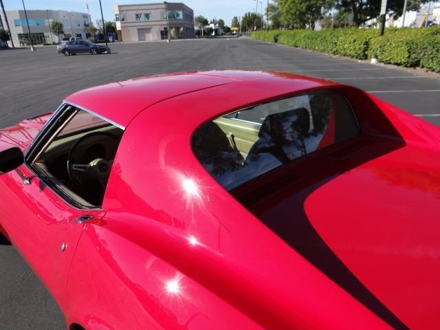 1969 Red Chevrolet Corvette --