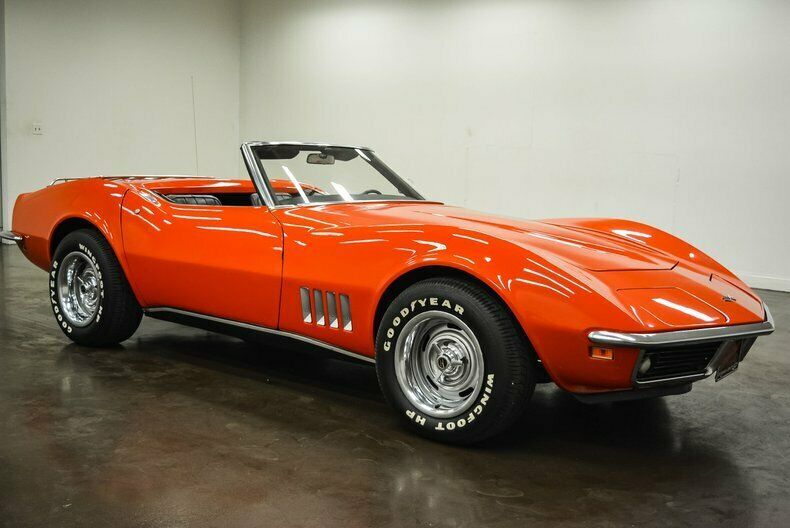 1969 Red Chevrolet Corvette --