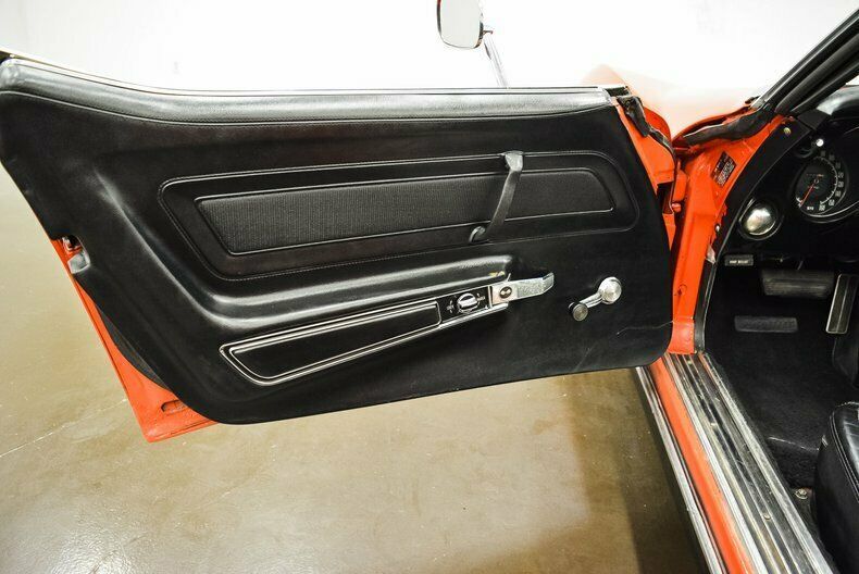 1969 Red Chevrolet Corvette --