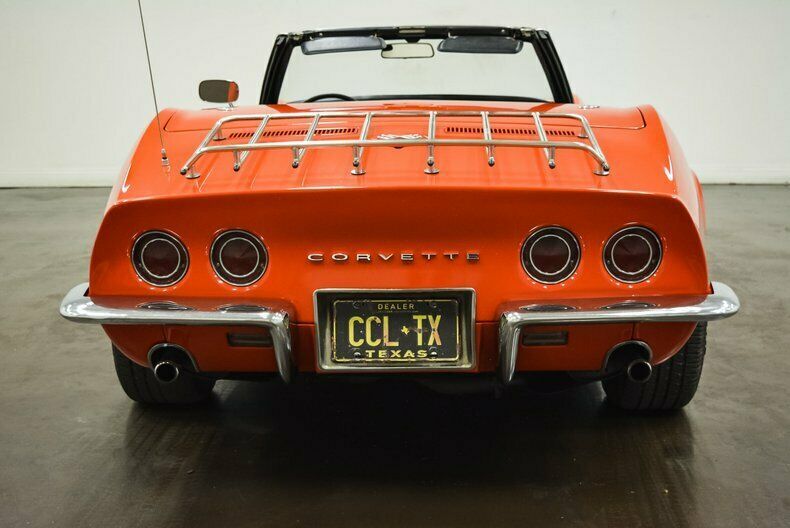 1969 Red Chevrolet Corvette --