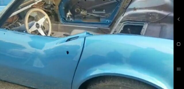 1969 Blue Chevrolet Corvette Convertible