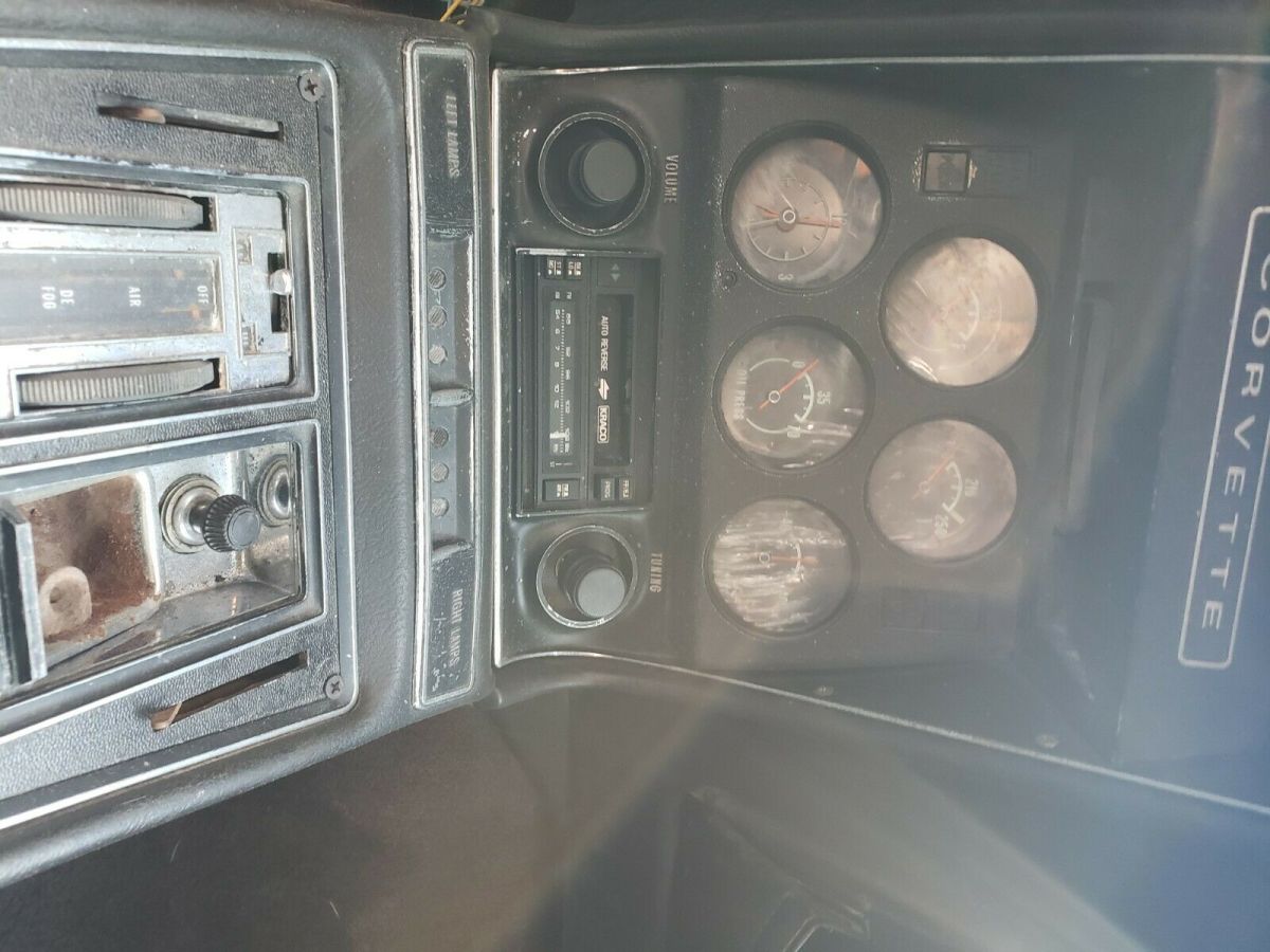 1969 Maroon Chevrolet Corvette Convertible