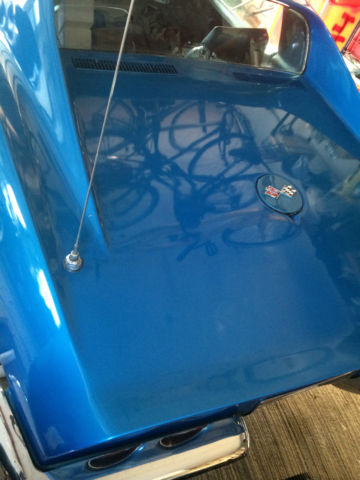 19690000 LeMans Blue Chevrolet Corvette Convertible