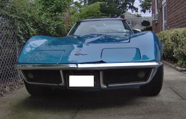19690000 LeMans Blue Chevrolet Corvette Convertible