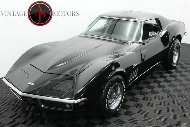 1969 Black Chevrolet Corvette --