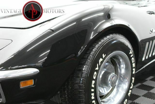 1969 Black Chevrolet Corvette --