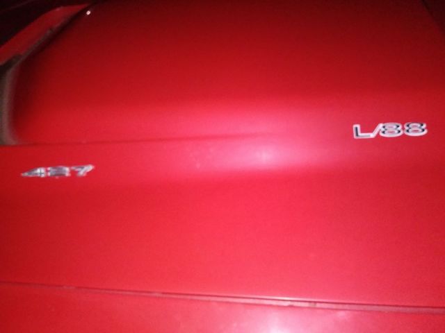 1969 Red Chevrolet Corvette Convertible
