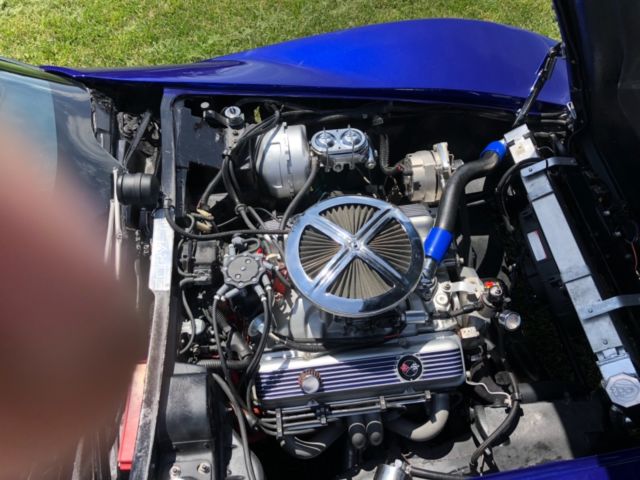 1969 Blue Chevrolet Corvette Coupe