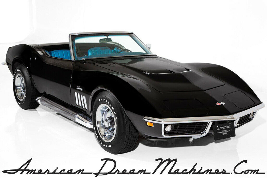1969 Black Chevrolet Corvette