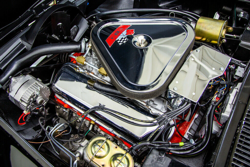 1969 Black Chevrolet Corvette