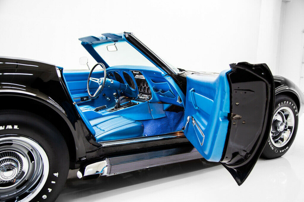 1969 Black Chevrolet Corvette