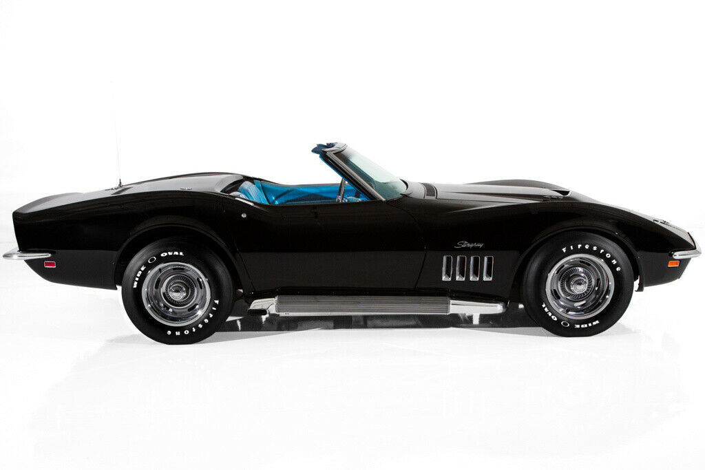 1969 Black Chevrolet Corvette
