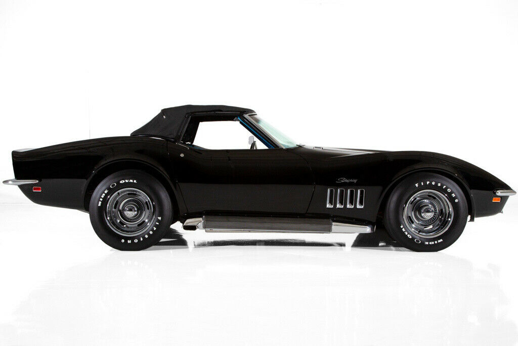 1969 Black Chevrolet Corvette
