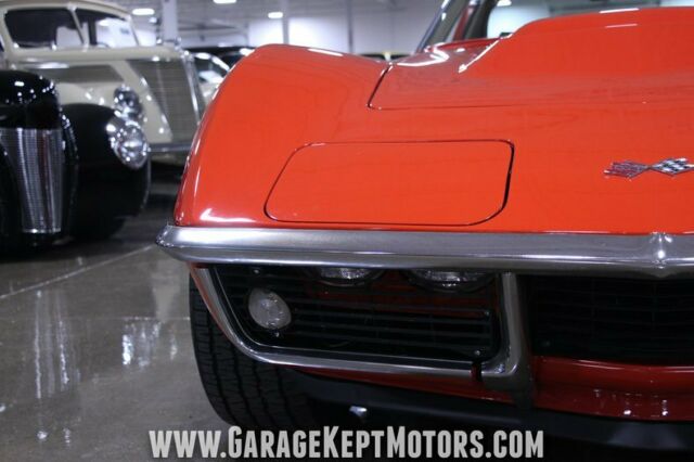 1969 Red Chevrolet Corvette Coupe
