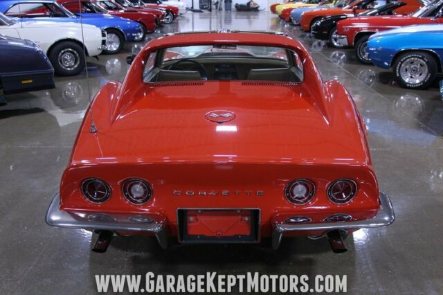 1969 Red Chevrolet Corvette Coupe
