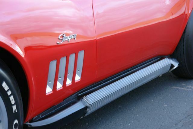 1969 Red Chevrolet Corvette Convertible